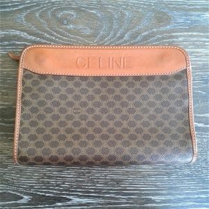 Rare Authentic vintage Celine Clutch Bag